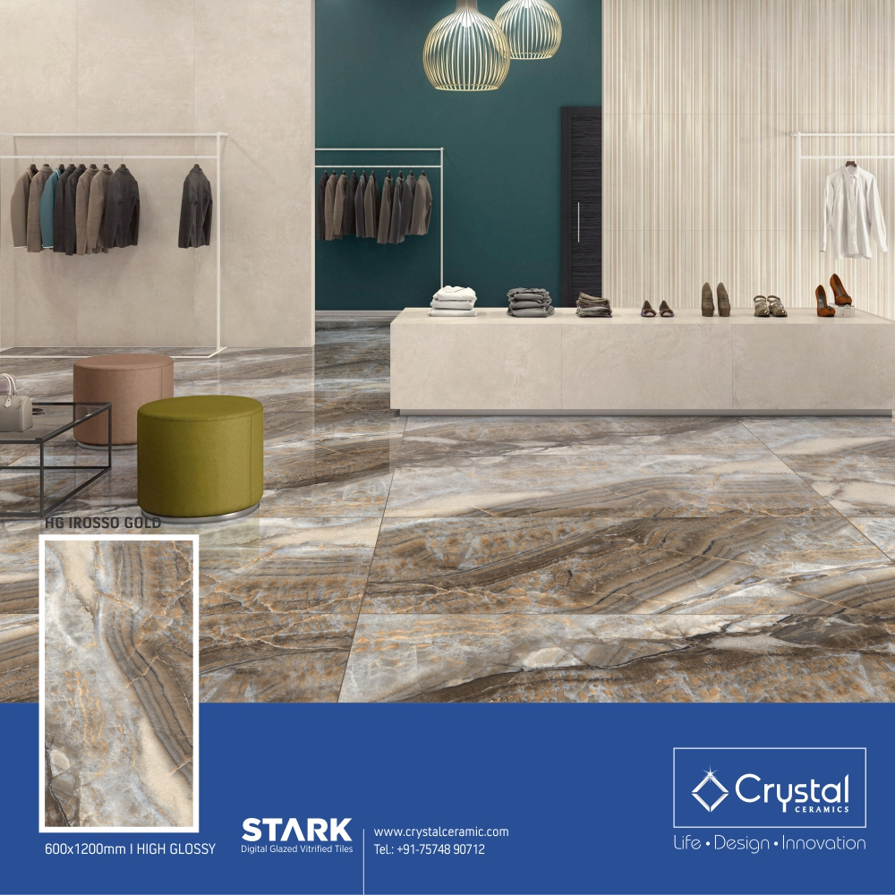 Crystal Ceramic - Vitrified Tiles design 2